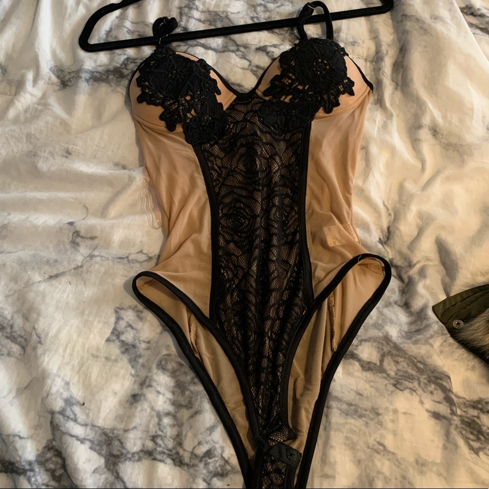 Spaghetti strap body suit